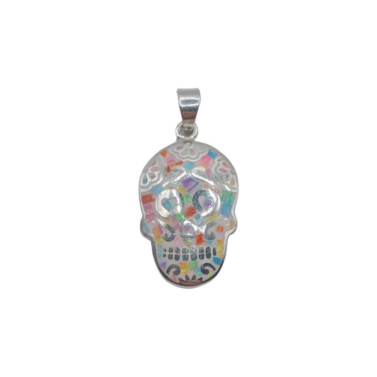 White opal Mexican skull