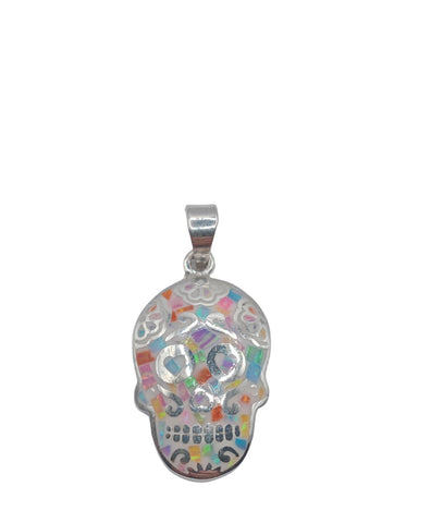 White opal Mexican skull